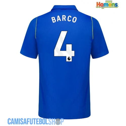 Camisa de time de futebol Chelsea Valentin Barco #4 Replicas 1º Equipamento 2026-27 Manga Curta